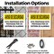 Signmission Facility Protected By Alarm Spanish OSHA Security Notice Sign, Plastic, 10in W x 7in L, 2PK OS-2PACK-SN-P-710-L-11539 - alternate 2